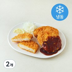 하늘푸드 골드등심돈까스(냉동), 800g, 2개