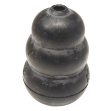 KONG 耐咬黑葫蘆, 超耐咬, 抗憂鬱, 可塞軟硬食, 助磨牙, L, 黑色, 1個