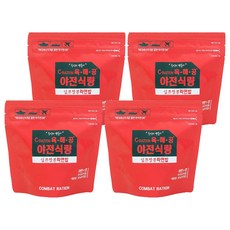 육해공야전식량 얼큰짬뽕라면밥, 105g, 4개