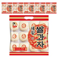 제왕 쌀과자 바삭한맛 원형, 270g, 6개