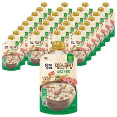 맘스쿠킹 이유식, 100g, 30개, 소불고기 진밥