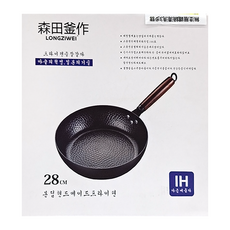 LONGZIWEI 日式不沾平底鍋, 28cm, 1個