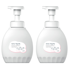 아이깨끗해 프리미엄 모이스처 폼 핸드솝 퓨어 로즈, 450ml, 2개