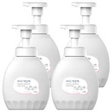 아이깨끗해 프리미엄 모이스처 폼 핸드솝 퓨어 로즈, 450ml, 4개
