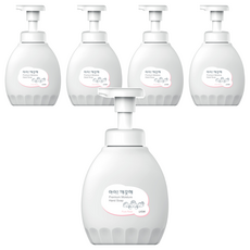 LION 獅王 趣淨 頂級保濕洗手慕斯 玫瑰花香, 450ml, 5瓶