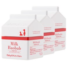 밀크바오밥 베이비 & 키즈 밤, 45g, 3개