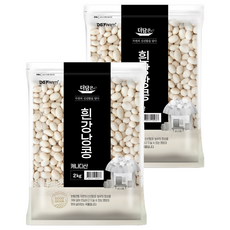 더담은 흰강낭콩, 2kg, 2개