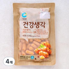 대상 건강생각 비엔나 프라임, 450g, 4개