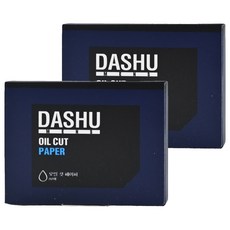 DASHU 男性吸油面紙, 80張, 2包