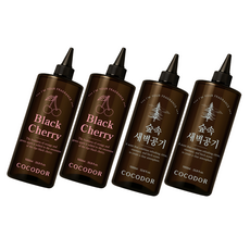 코코도르 디퓨저 리필액 블랙체리2p 1L + 숲속새벽공기2p 1L, 1세트