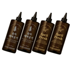 코코도르 디퓨저 리필액 숲속새벽공기2p 1L + 에이프릴프레쉬2p 1L, 1세트
