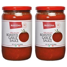 MANTOVA 曼托瓦 烤大蒜番茄醬, 680g, 2個