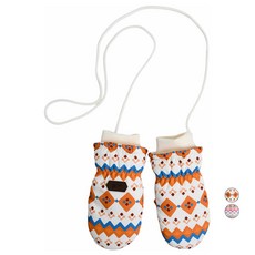 moimoln 費爾島鋪棉手套 M244KLA04P