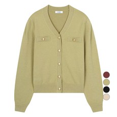 SHESMISS 女款V領鈕扣開襟衫 SSKCDO42530