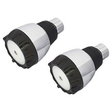 壁式鍍鉻淋浴蓮蓬頭, 2個