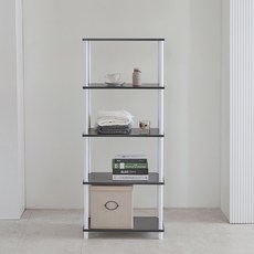 JD FURNITURE Camus 5層展示空間收納櫃, 灰色