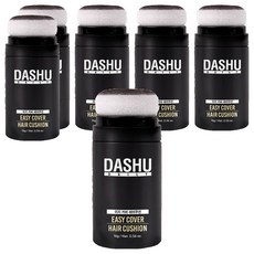 다슈 데일리 이지 커버 헤어쿠션 흑채 16g, 내츄럴브라운, 6개