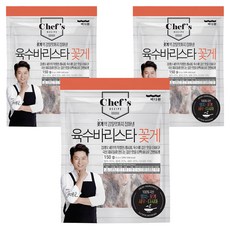 바다원 꽃게 국물용팩, 150g, 3개