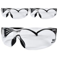3M 安全護目鏡 SF301AF, 3個, 透明