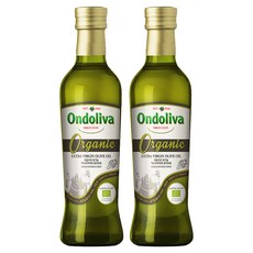 온돌리바 유기농 엑스트라버진 올리브유, 500ml, 2개
