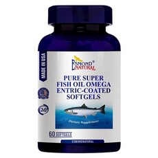 ESMOND NATURAL 愛司盟 新精純魚油軟膠囊 0.95g, 1瓶, 60顆