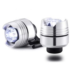 CTCOMPANY 夜間散步 露營照明, 銀色, 2個