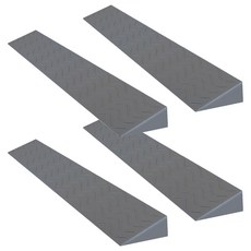 ReadyBox 安全門檻斜坡支架, 4個, 灰色