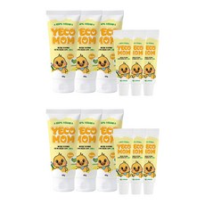 Yecomam Chika Care 3階段 60g + 小型牙膏 15g 爽口薄荷香, 6套