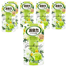 ST 雞仔牌 浴廁消臭力 綠花香, 400ml, 6瓶