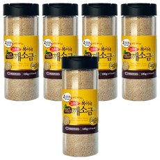 복이네먹거리 국산 고소한 참깨 100% 깨소금 고운입자, 100g, 5개