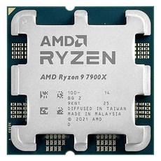 AMD 超微 4.7GHz 12核心 中央處理器, Ryzen 9-7900X
