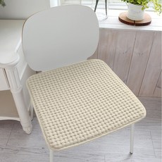 wooree&deco 可水洗鬆餅格坐墊