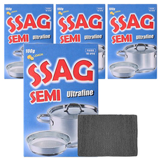 싹세미 울트라파인 일회용수세미, 혼합색상, 1개, 4개