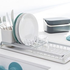 brabantia 餐具瀝水架, 淺灰