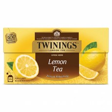 TWININGS 唐寧茶 檸檬茶, 2g, 25包, 1盒