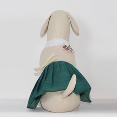 Gumdongri寵物GW002北青蓮黃色緞帶狗狗貓咪寵物韓服, GW002 青綠色淡黃蝴蝶結