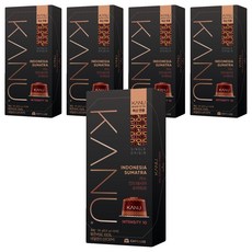 카누 바리스타 머신 전용 캡슐커피 인도네시아 수마트라, 9.5g, 10개입, 5개