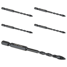 EX-POWER 4刃萬能鑽頭 6.5mm EMD-65, 5個