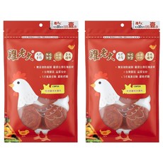 雞老大 厚切雞肉大圓片 犬用, 雞肉, 100g, 2包