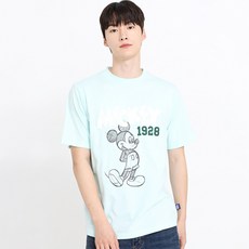 홀하우스 남녀공용 1928 미키 통기성 반팔 티셔츠 HM2TSU103