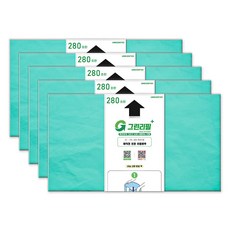 Greenrefill 神奇桶相容補充垃圾袋 280, 5個, 25L