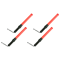 LED安全信號棒, 4個, 紅色