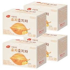 동서 마음우린 유자호지차, 4개, 20개입, 0.9g