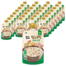 아이꼬야 맘스쿠킹 12개월부터, 100g, 30개, 닭백숙 진밥