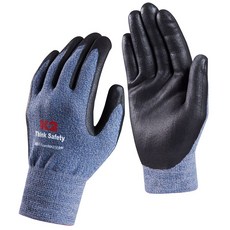 工業安全橡膠手套 藍色, 10片