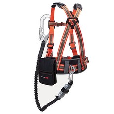 K2 Safety 上半身式安全帶 橘色 KB-9102, 1個