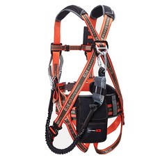 K2 Safety 全身式安全帶 橘色 KB-9202, 1個