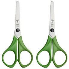 파울 어린이용 안전가위 764, 그린, 2개