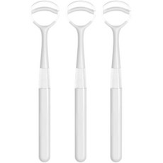 挑戰者衛生舌頭清潔劑白色, 3個, 0.017公斤