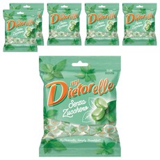 DIETORELLE 無糖糖果 薄荷口味, 70g, 6袋